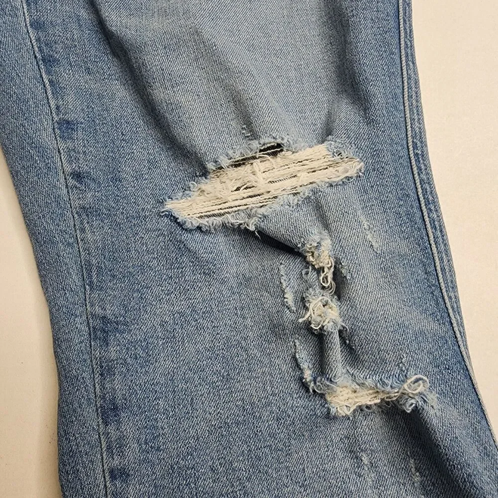 AGOLDE Roxanne Super‎ High Rise Distressed Jeans a051-812 Size 29